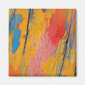 Kleurverf Splatter Magneet (Voorkant)