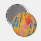 Kleurverf Splatter Magneet (Voorkant / Achterkant)