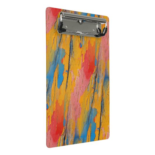 Kleurverf Splatter Mini Klembord (Schuin)