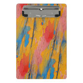 Kleurverf Splatter Mini Klembord (Voorkant)