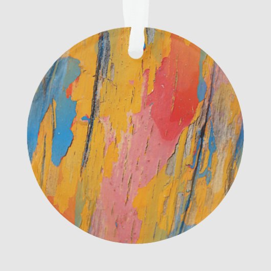 Kleurverf Splatter Ornament (achterkant)