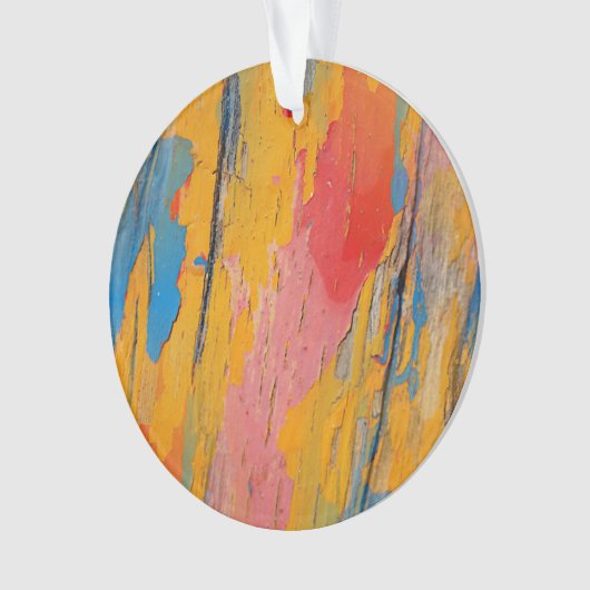 Kleurverf Splatter Ornament (voorkant)