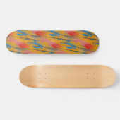Kleurverf Splatter Persoonlijk Skateboard (Horizontaal)