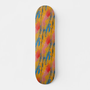 Kleurverf Splatter Persoonlijk Skateboard