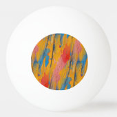 Kleurverf Splatter Pingpongbal (Voorkant)