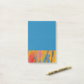 Kleurverf Splatter Post-it® Notes (Op bureau)