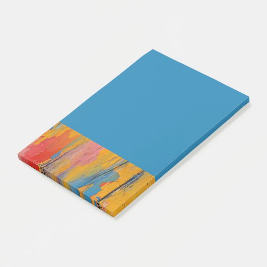 Kleurverf Splatter Post-it® Notes (Schuin)