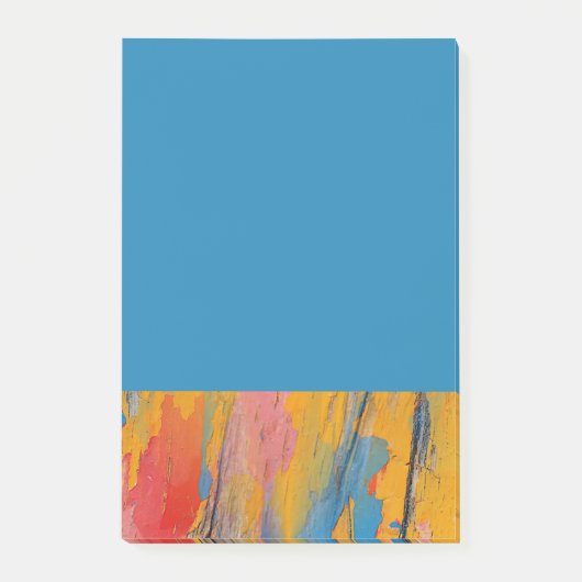 Kleurverf Splatter Post-it® Notes (Voorkant)