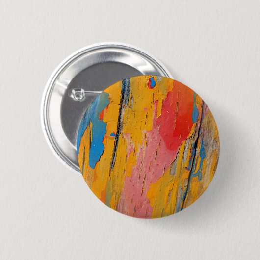 Kleurverf Splatter Ronde Button 5,7 Cm (Voorkant /achterkant)