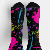 Kleurverf Splatter Sokken (Top)