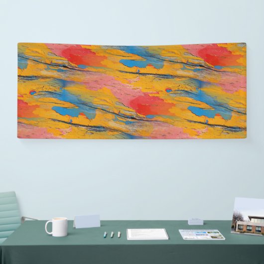 Kleurverf Splatter Spandoek (Beurs)