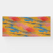 Kleurverf Splatter Spandoek (Horizontaal)