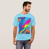 Kleurverf Splatter T-shirt (Voorkant volledig)
