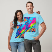 Kleurverf Splatter T-shirt (Unisex)