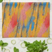 Kleurverf Splatter Theedoek (Gevouwen)