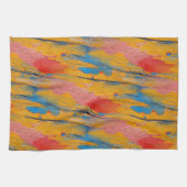 Kleurverf Splatter Theedoek (Horizontaal)