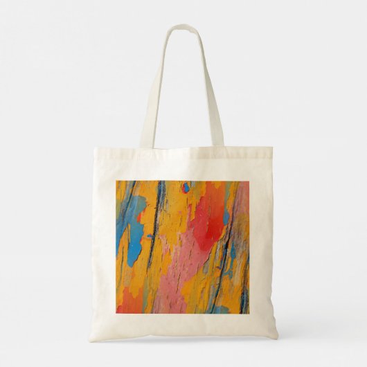 Kleurverf Splatter Tote Bag (Achterkant)