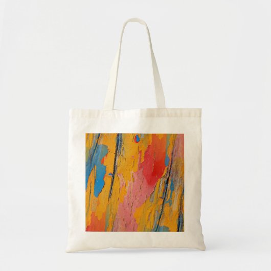 Kleurverf Splatter Tote Bag (Voorkant)