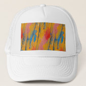 Kleurverf Splatter Trucker Pet (Voorkant)