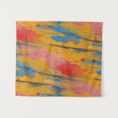 Kleurverf Splatter Wandkleed (Voorkant (horizontaal))