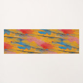 Kleurverf Splatter Yogamat (Achterkant (horizontaal))