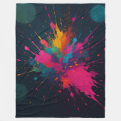 kleurverkenning fleece deken (Voorkant)