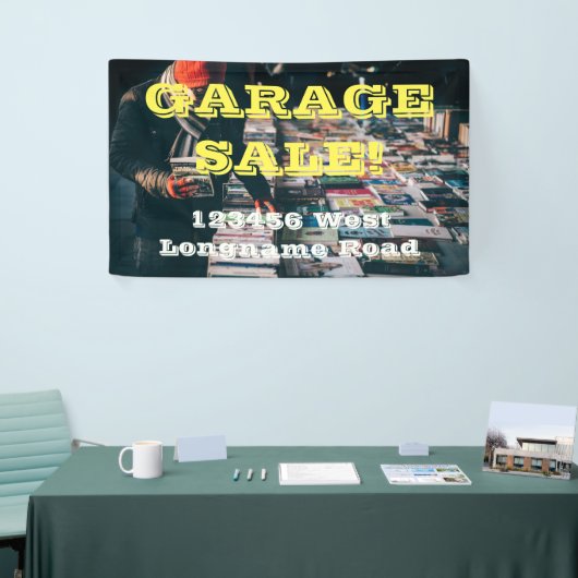 Kleurverkoop bewerken adresbanner spandoek (Beurs)