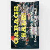 Kleurverkoop bewerken adresbanner spandoek (Verticaal)