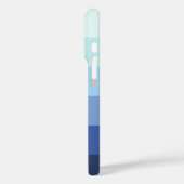 Kleurverloop - aangepaste naam Case-Mate iPhone case (Achterkant / Links)