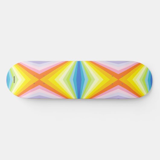 Kleurverloop HAMbWG Skateboard (Horizontaal)