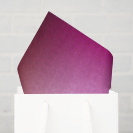 Kleurverloop handdoek met roze tissuepapier