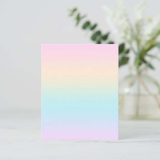 Kleurverloop pastel (Staand voorkant)
