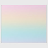 Kleurverloop pastel cadeaupapier (Vlak)