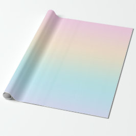 Kleurverloop pastel cadeaupapier
