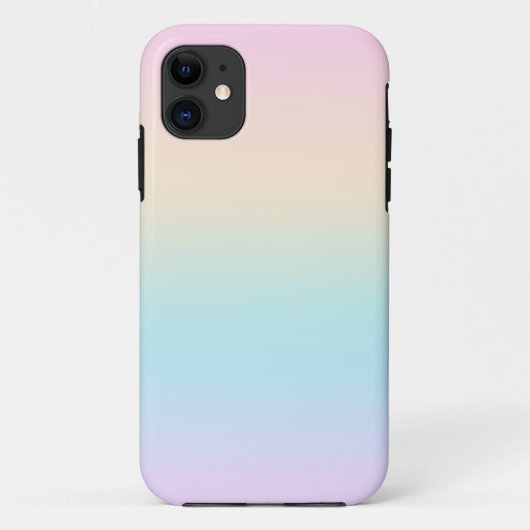 Kleurverloop pastel Case-Mate iPhone case (Achterkant)