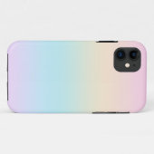 Kleurverloop pastel Case-Mate iPhone case (Achterkant (horizontaal))