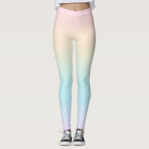 Kleurverloop pastel leggings