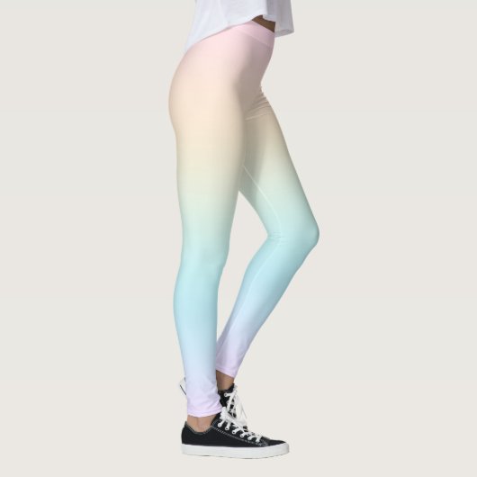 Kleurverloop pastel leggings (Rechts)