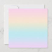 Kleurverloop pastel notitiekaartje (Achterkant)