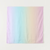 Kleurverloop pastel wandkleed (Voorkant (horizontaal))