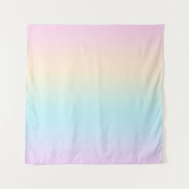 Kleurverloop pastel wandkleed