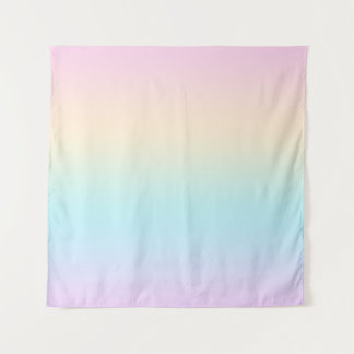 Kleurverloop pastel wandkleed