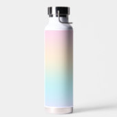 Kleurverloop pastel waterfles (Links)