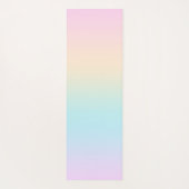Kleurverloop pastel yogamat (Achterkant)
