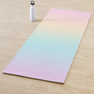 Kleurverloop pastel yogamat