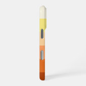 Kleurverloop Terug naar school - Aangepaste naam iPhone Hoesje (Rechterkant)