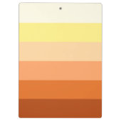 Kleurverloop Terug naar school - Aangepaste naam Klembord (Achterkant)