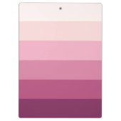 Kleurverloop Terug naar school - Aangepaste naam Klembord (Achterkant)