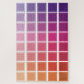Kleurverloop Vierkanten Puzzel (Verticaal)