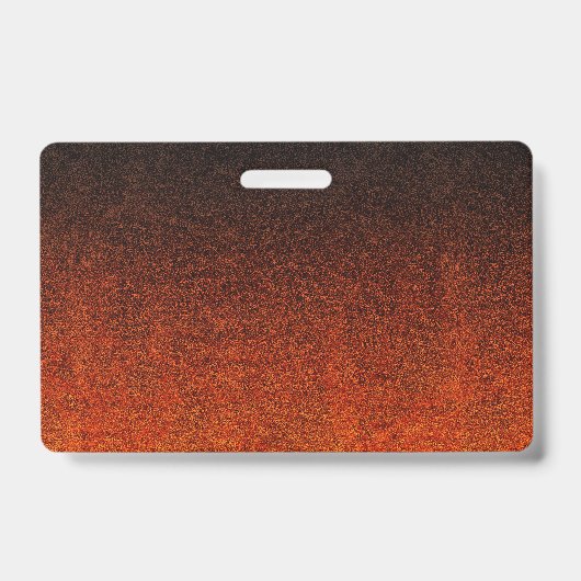 Kleurverloop & Zwarte Glitter Gradiënt Badge (Voorzijde)